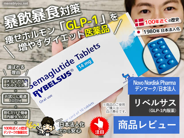【ダイエット】GLP-1内服薬「リベルサス」個人輸入してみた-効果-00