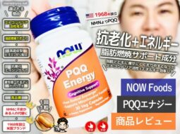 【NMNよりPQQ】抗老化と脂肪燃焼が気になるなら「NOW Foods PQQ Energy」試した結果-00