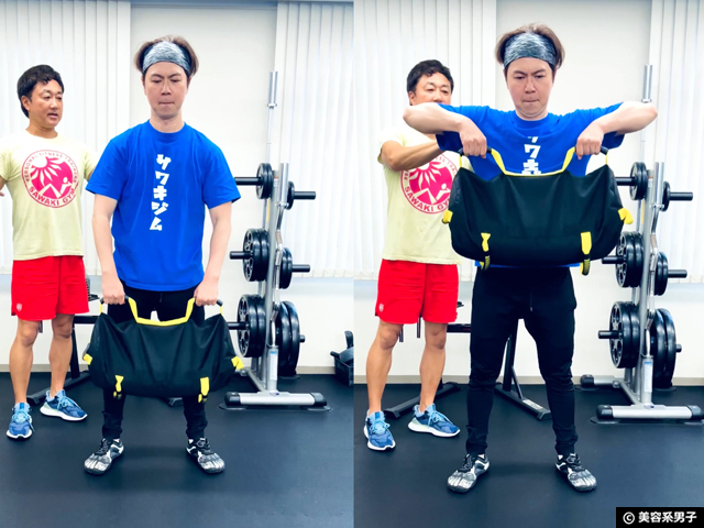 【家トレ革命】筋トレ初心者にもおすすめ！「フィットネスサンドバッグ」の使い方と効果的な種目の組み合わせ-05