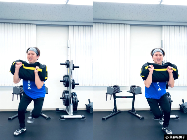 【家トレ革命】筋トレ初心者にもおすすめ！「フィットネスサンドバッグ」の使い方と効果的な種目の組み合わせ-13