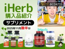 【iHerb購入品】11月後半のサプリメント8選｜健康維持・美容・栄養補給に役立つ人気アイテムまとめ-00