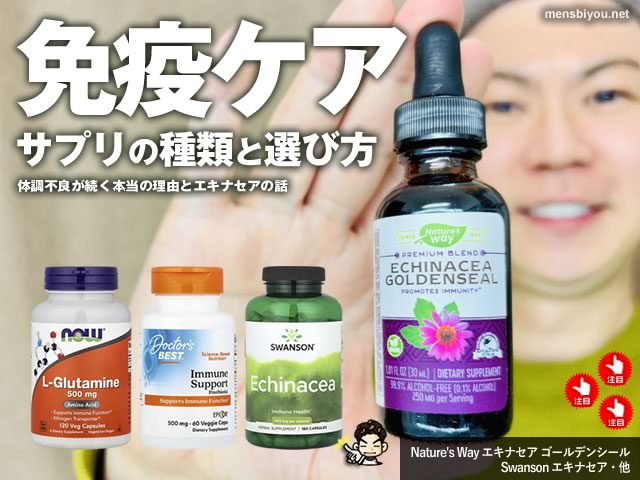 【iHerb購入品】免疫力の低下が気になる人へ｜体調不良の原因と正しいケア＋エキナセアレビュー-00