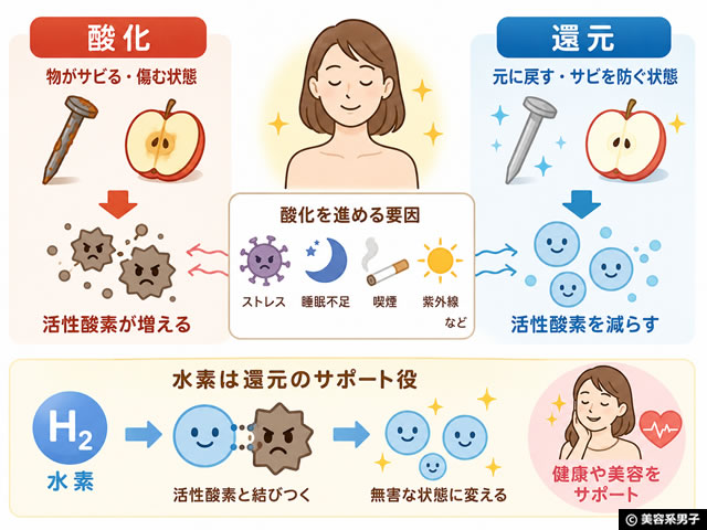 【怪しい？】水素水は意味がない、なら「水素サプリ」はどうなの？違いを解説｜Dr. Mercola H2｜iHerb購入品-01