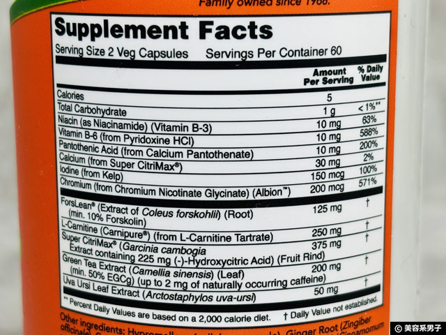 【ダイエット】初心者向け 海外サプリ NOW Foods Diet Support｜今すぐ始めたい理由と注意点｜iHerb購入品-02